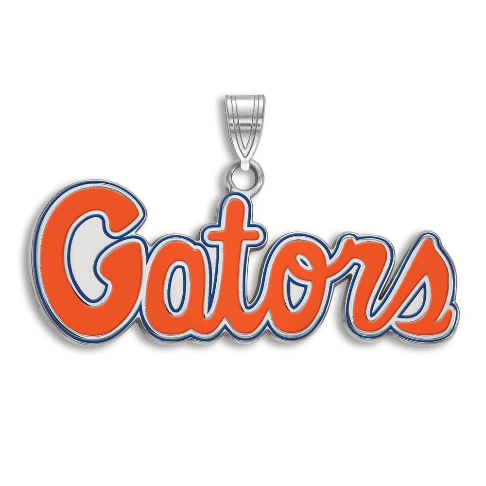 University of Florida Enamel Charm Sterling Silver nLmTLaX5