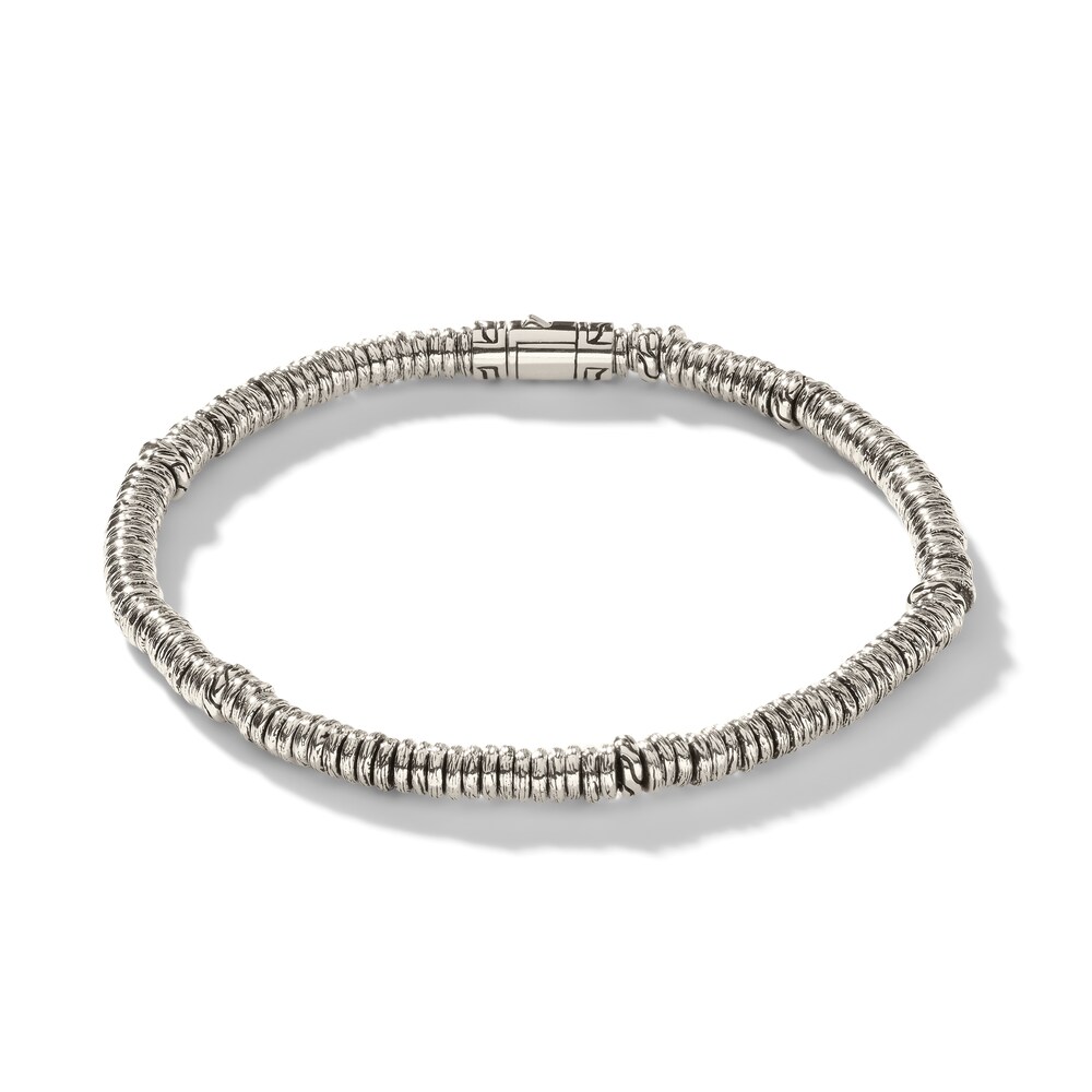 John Hardy Men's Classic Chain Bead Bracelet Sterling Silver nfTCaWJp