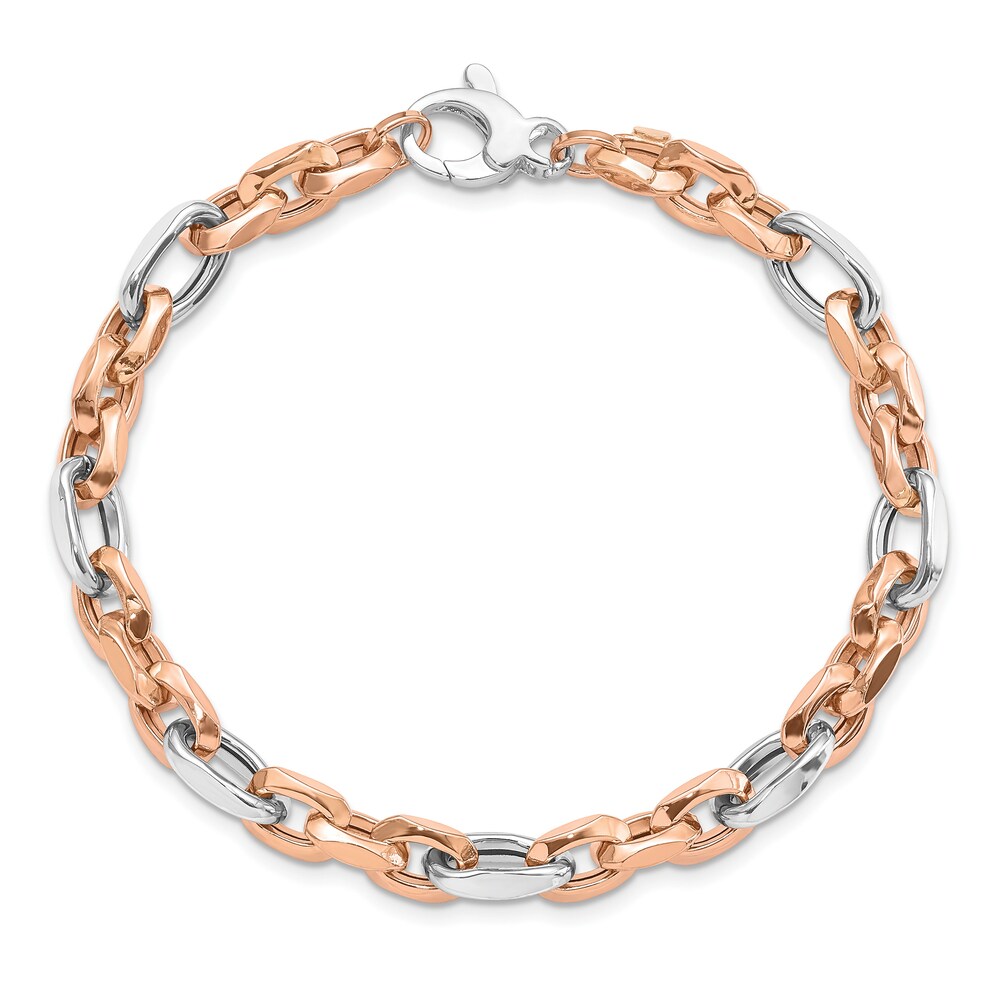 Link Bracelet 14K Two-tone Gold oN4UwDOX