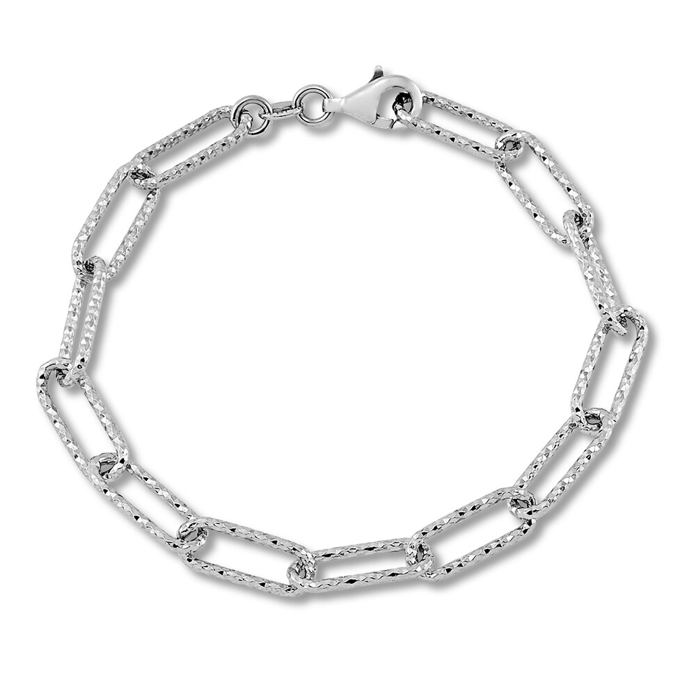 Hammered Oval Bracelet Sterling Silver qTswadRq