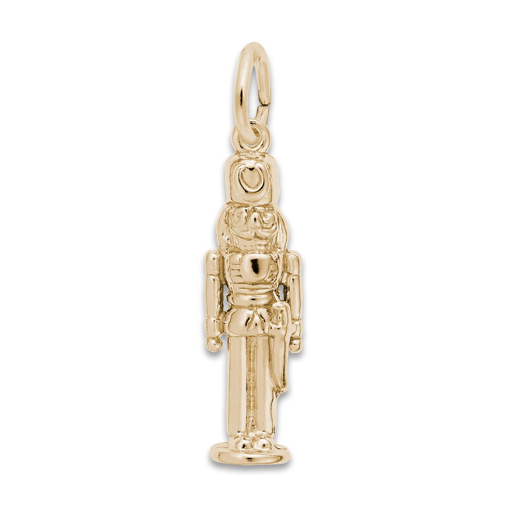 Nutcracker Charm 14K Yellow Gold qeavlbNJ