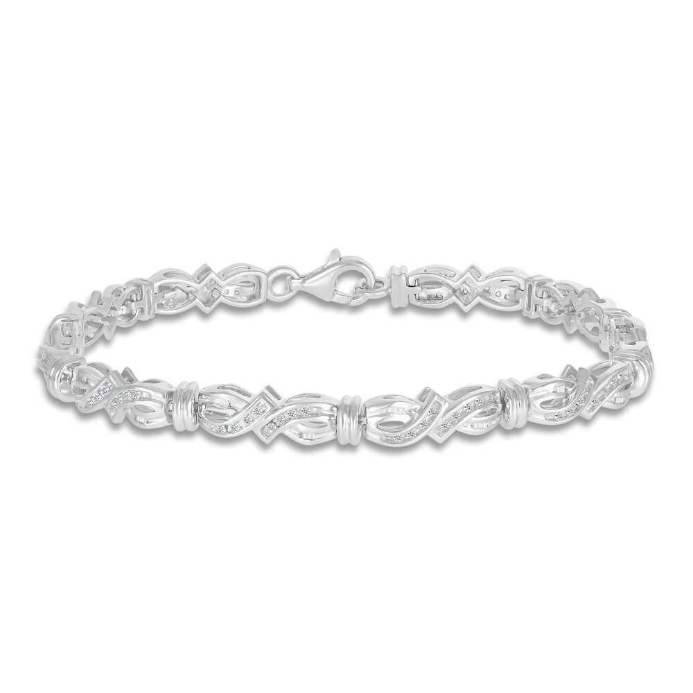 Diamond Bracelet 1/2 carat tw Sterling Silver s6ptT0fB
