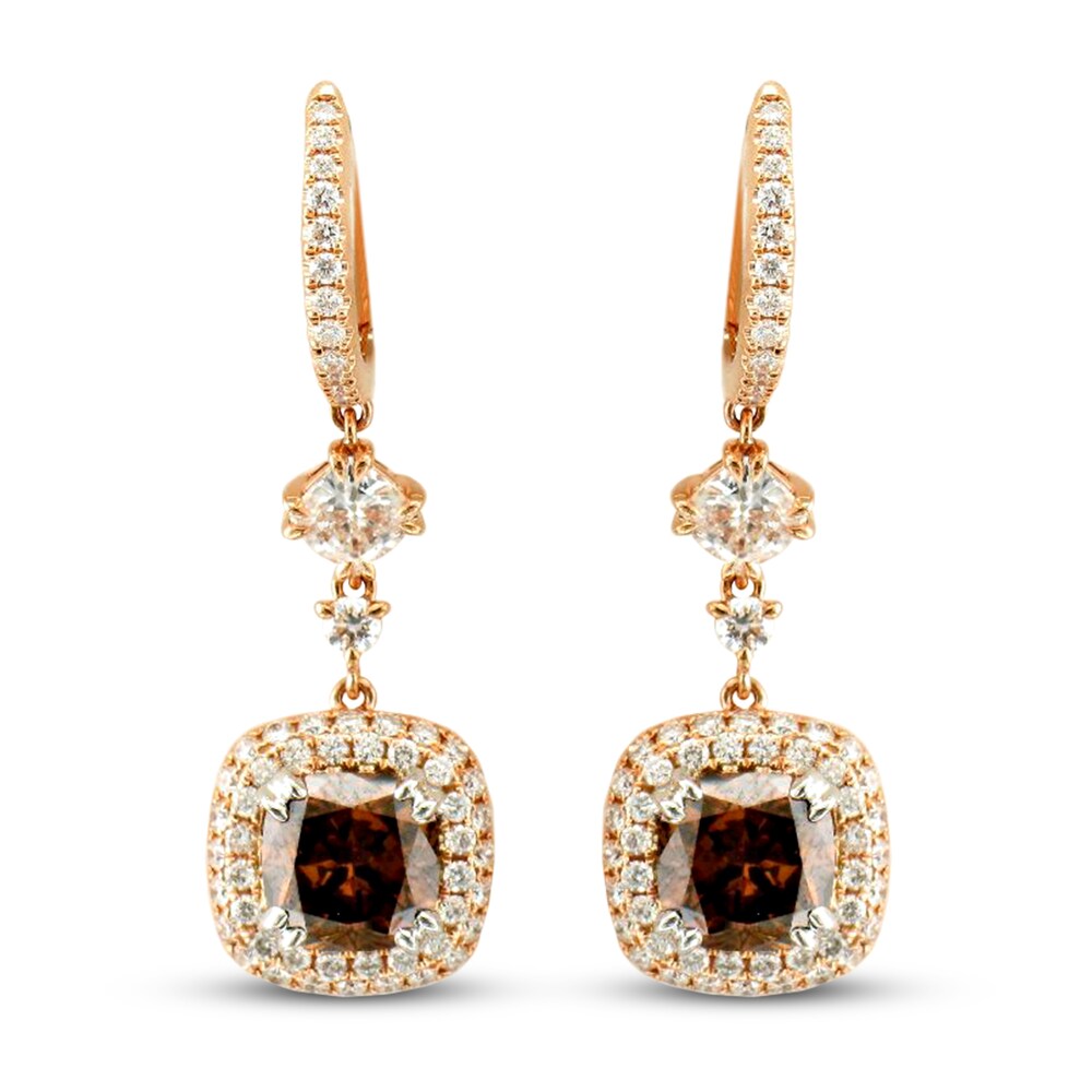 Le Vian Couture Diamond Earrings 5 1/6 ct tw Diamonds 18K Two-Tone Gold sSbTHfnE