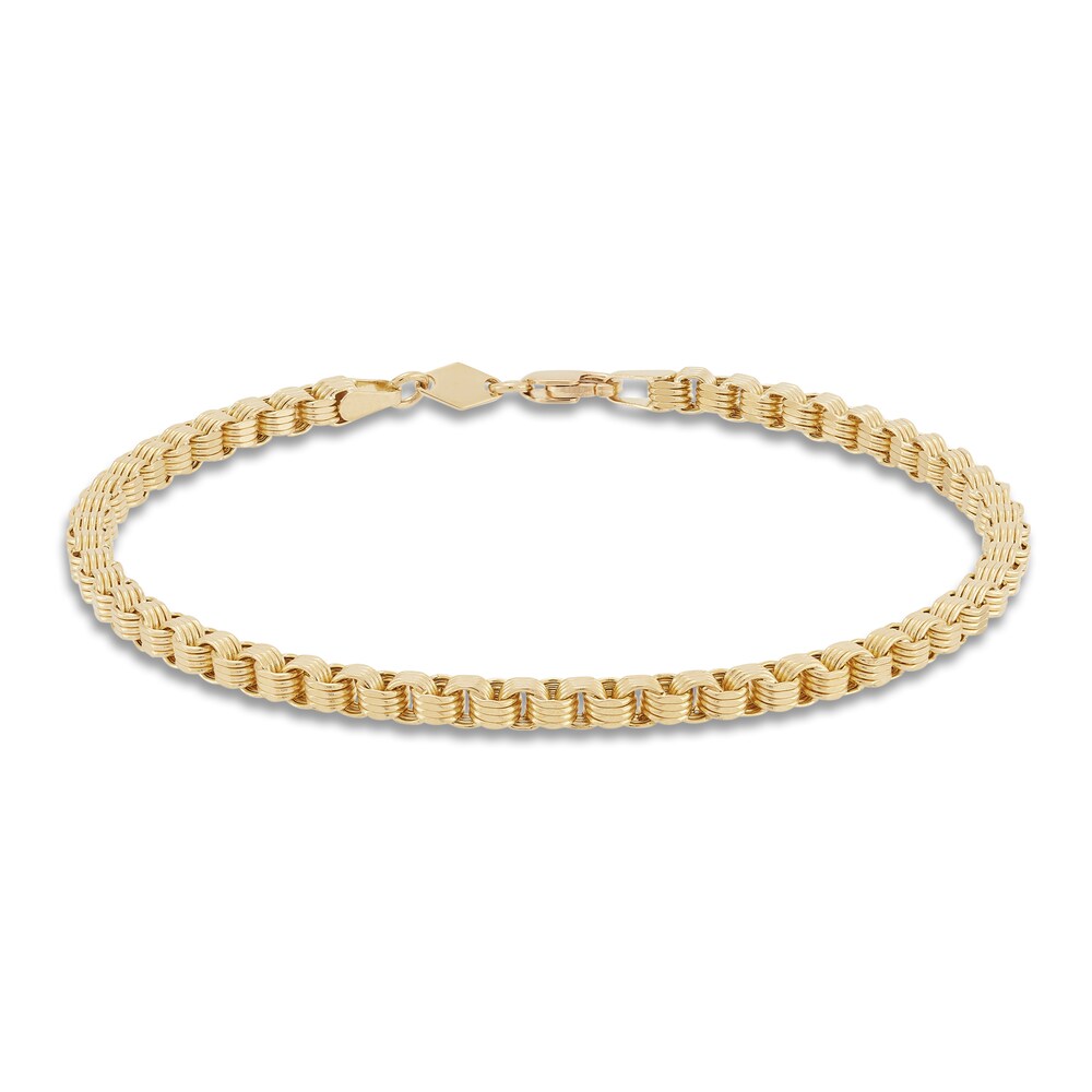 Link Bracelet 10K Yellow Gold 8 Length sujOBuoL