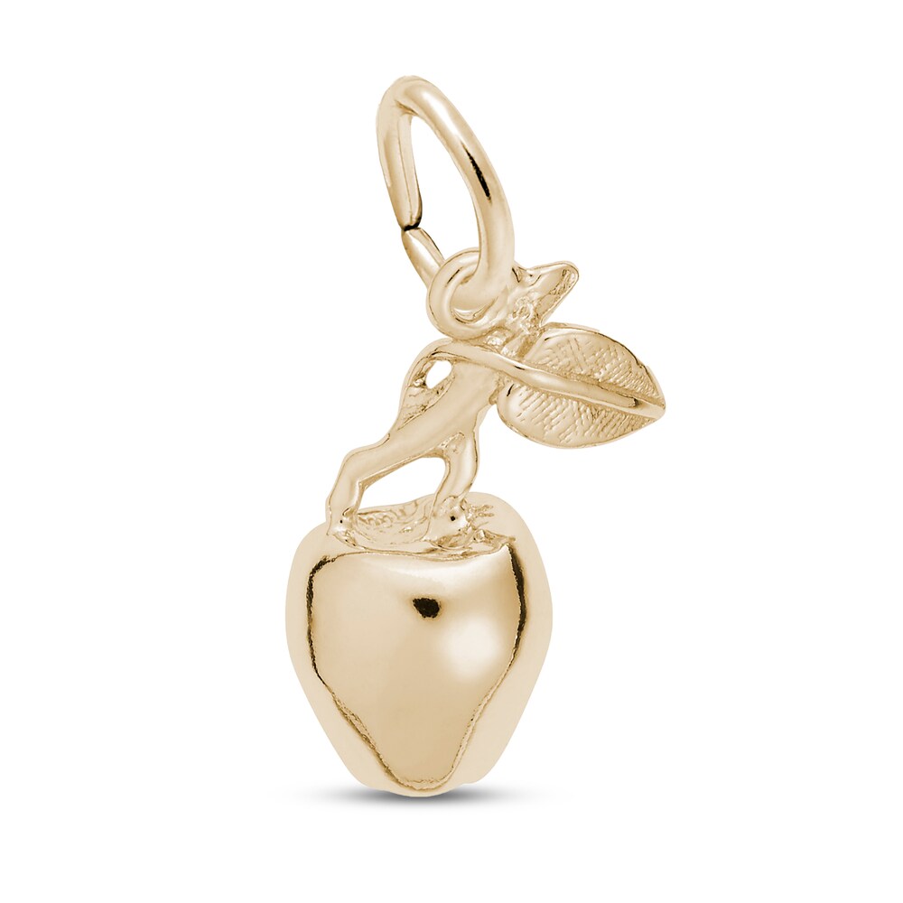 Apple Charm 14K Yellow Gold tKjKtKyQ