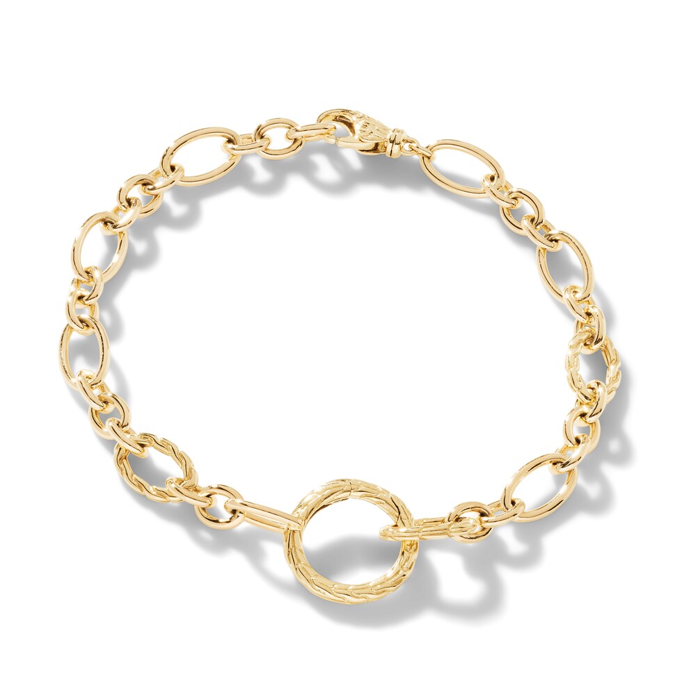 John Hardy Classic Chain Connector Bracelet 18K Yellow Gold - Large thJV6ybB [thJV6ybB]