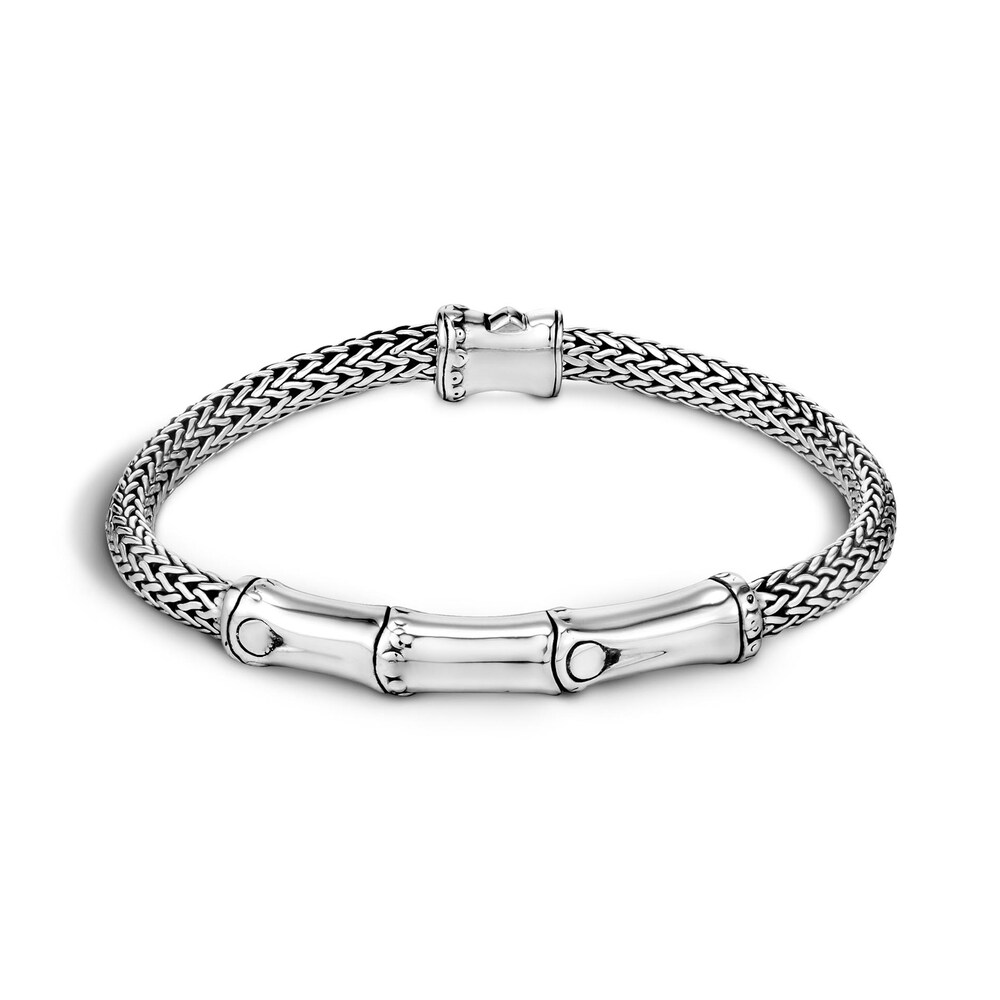 John Hardy Bamboo 4MM Bracelet in Silver, Medium utquwiGO