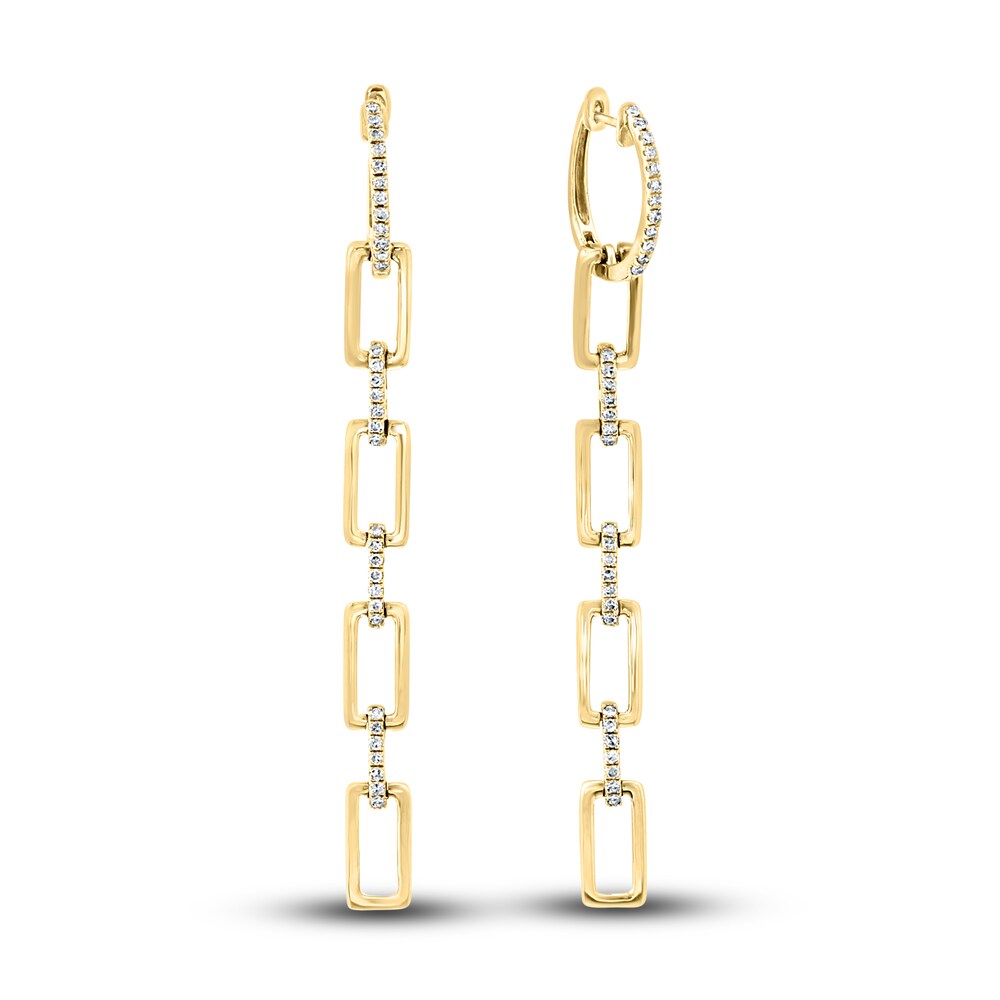 LALI Jewels Diamond Drop Earrings 1/3 ct tw Round 14K Yellow Gold vynjl9O0