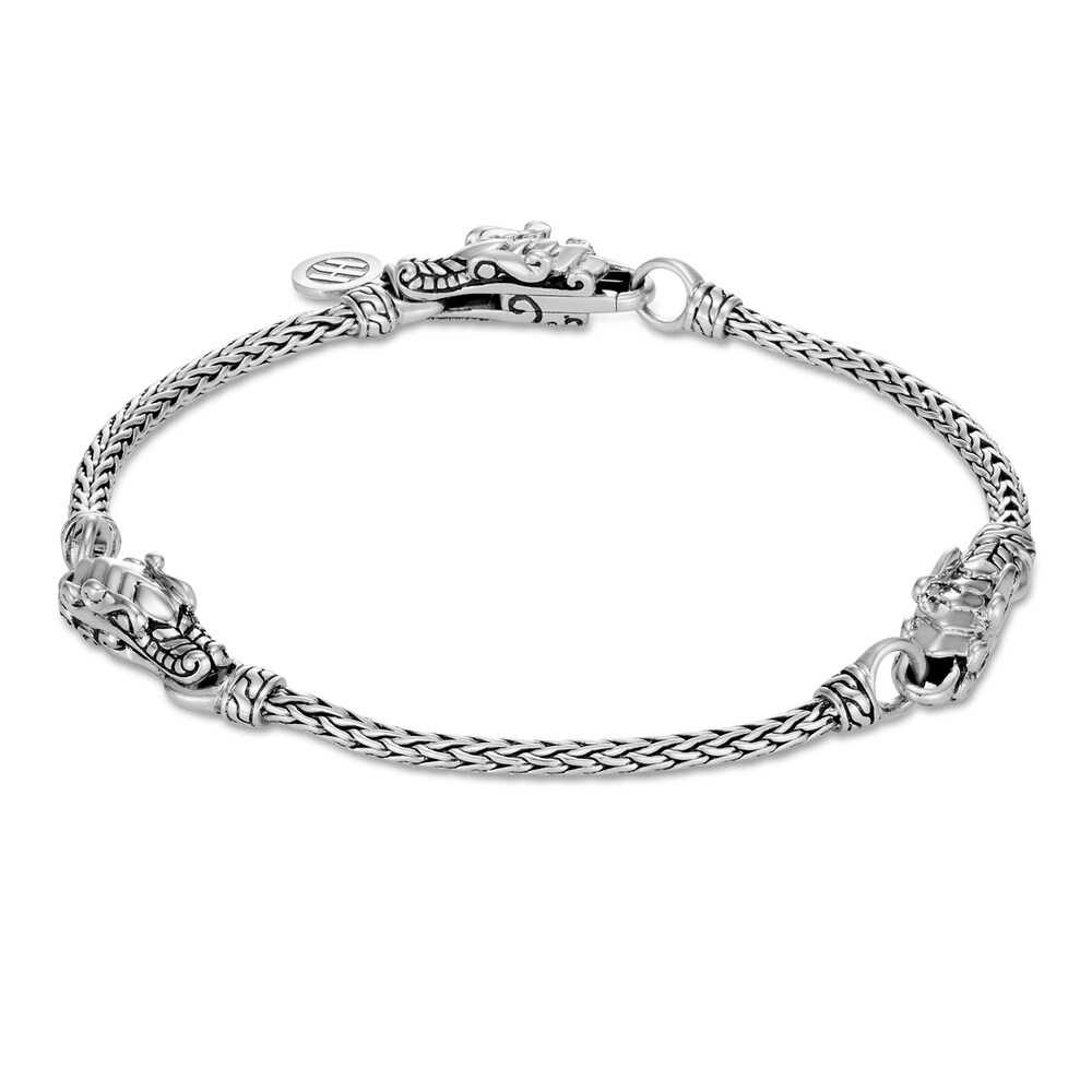 John Hardy Legends Naga Station Bracelet Sterling Silver wUD8Z0of