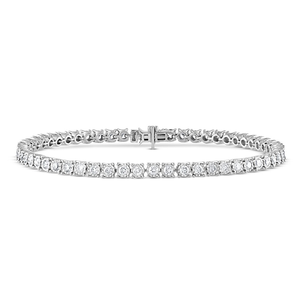 Vera Wang WISH Diamond Tennis Bracelet 2 ct tw 10K White Gold wq8BqKNB