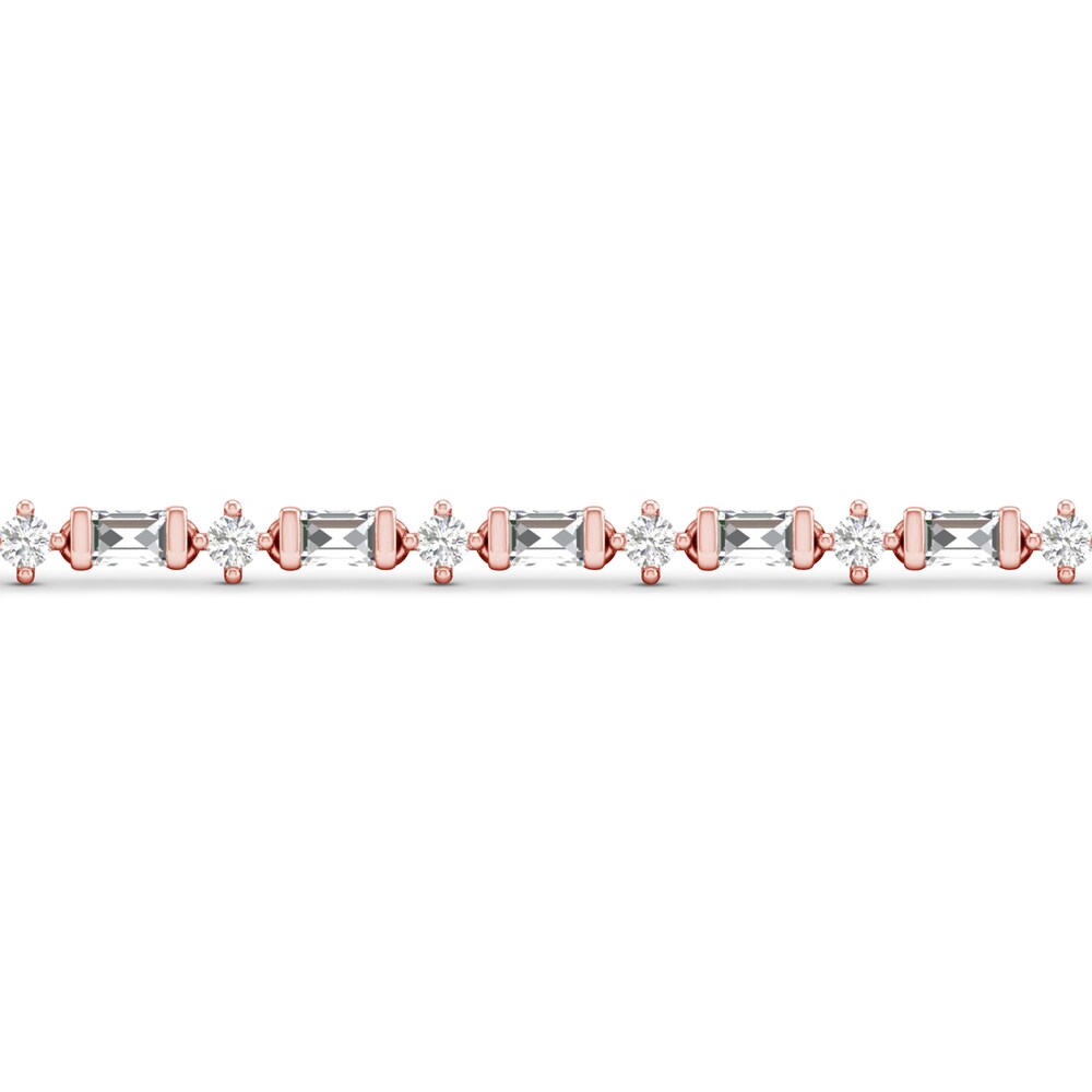 Diamond Bracelet 1/2 ct tw Round 14K Rose Gold yVSK9MV4