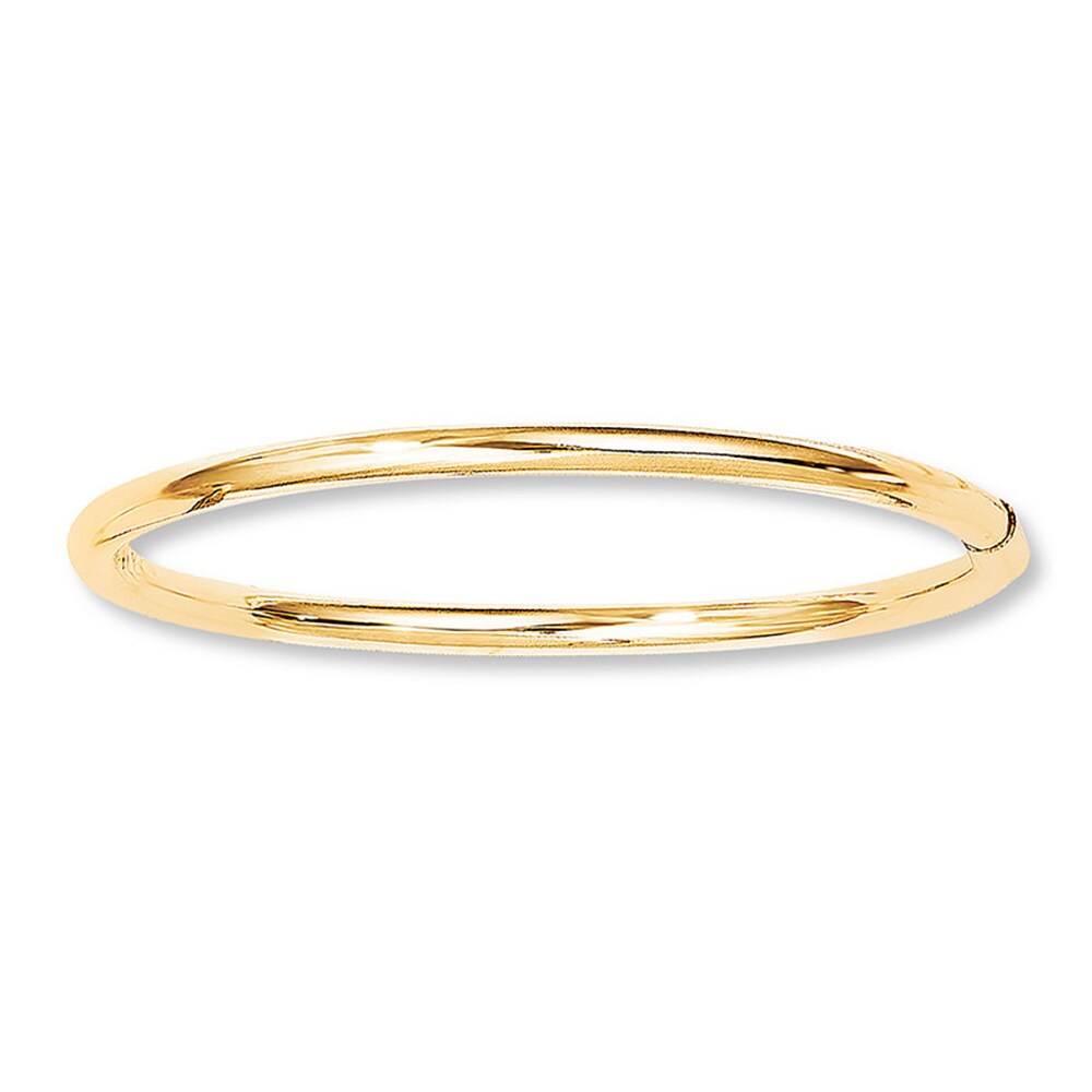 Baby Bangle Bracelet 14K Yellow Gold zoQ2XK1g