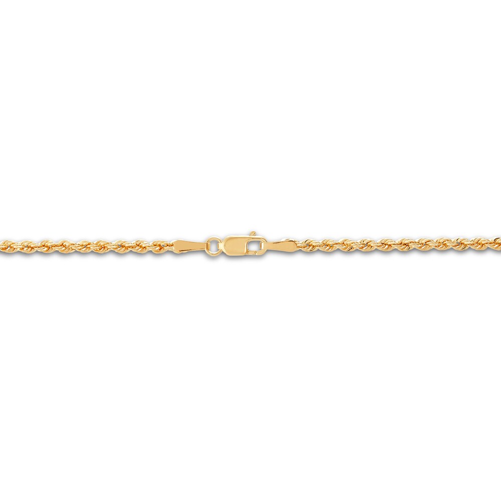 Lariat Rope Necklace 10K Yellow Gold 2fjYImJw
