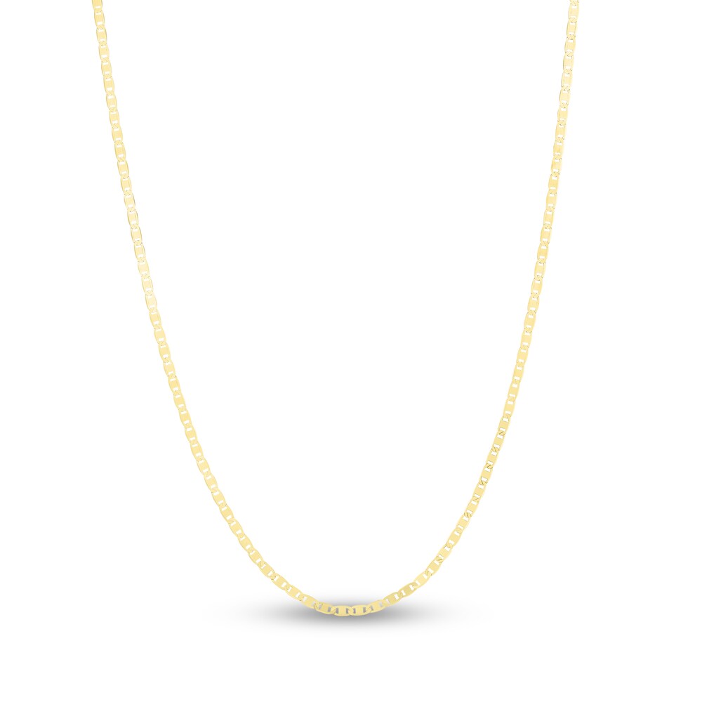 Mariner Chain Necklace 14K Yellow Gold 24" 3szZGOIa
