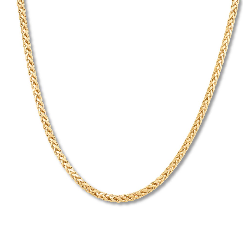 Franco Chain 10K Yellow Gold 24\" Approx. 4.1mm 4M7Vz2Yj