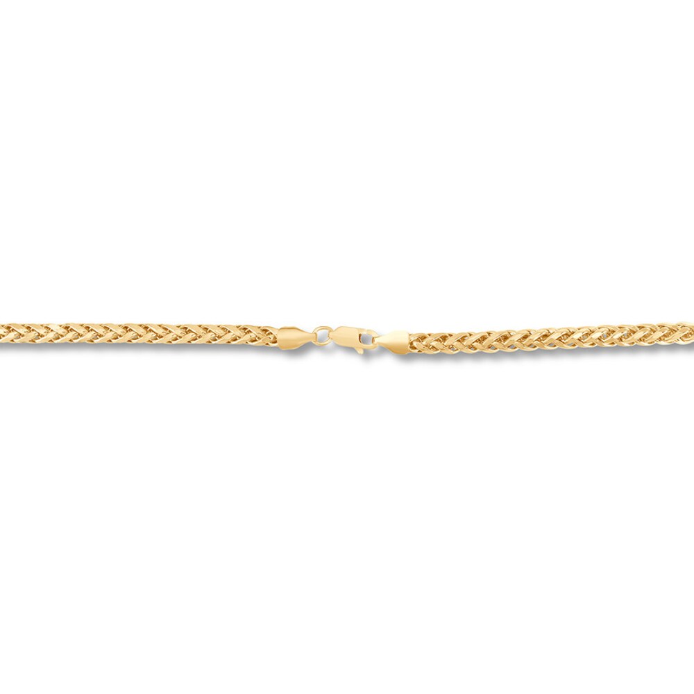 Franco Chain 10K Yellow Gold 24\" Approx. 4.1mm 4M7Vz2Yj