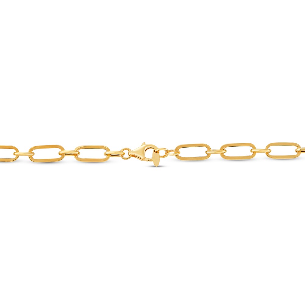 Italia D\'Oro Virgin Mary Chain Necklace 14K Yellow Gold 6q0T4x18