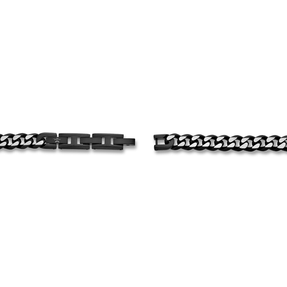 Curb Chain Necklace Two-Tone Stainless Steel 24\" 9bL7kbWW