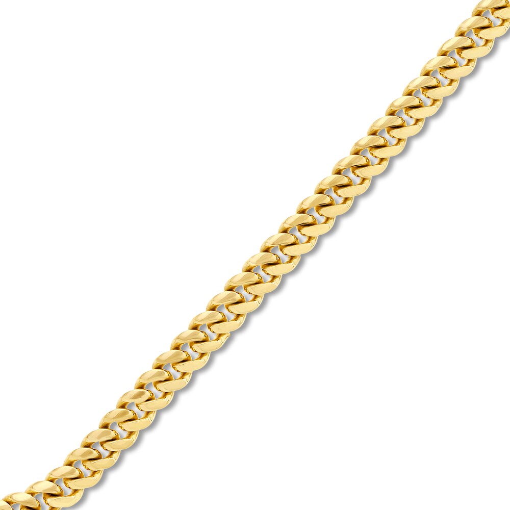 Curb Chain Necklace 14K Yellow Gold 24\" 9euByz8y