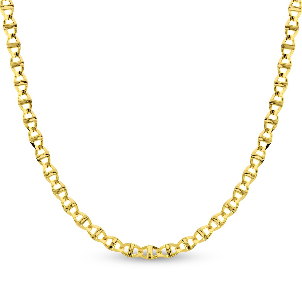 Mariner Chain Necklace 14K Yellow Gold 20\" BEHYLnpf
