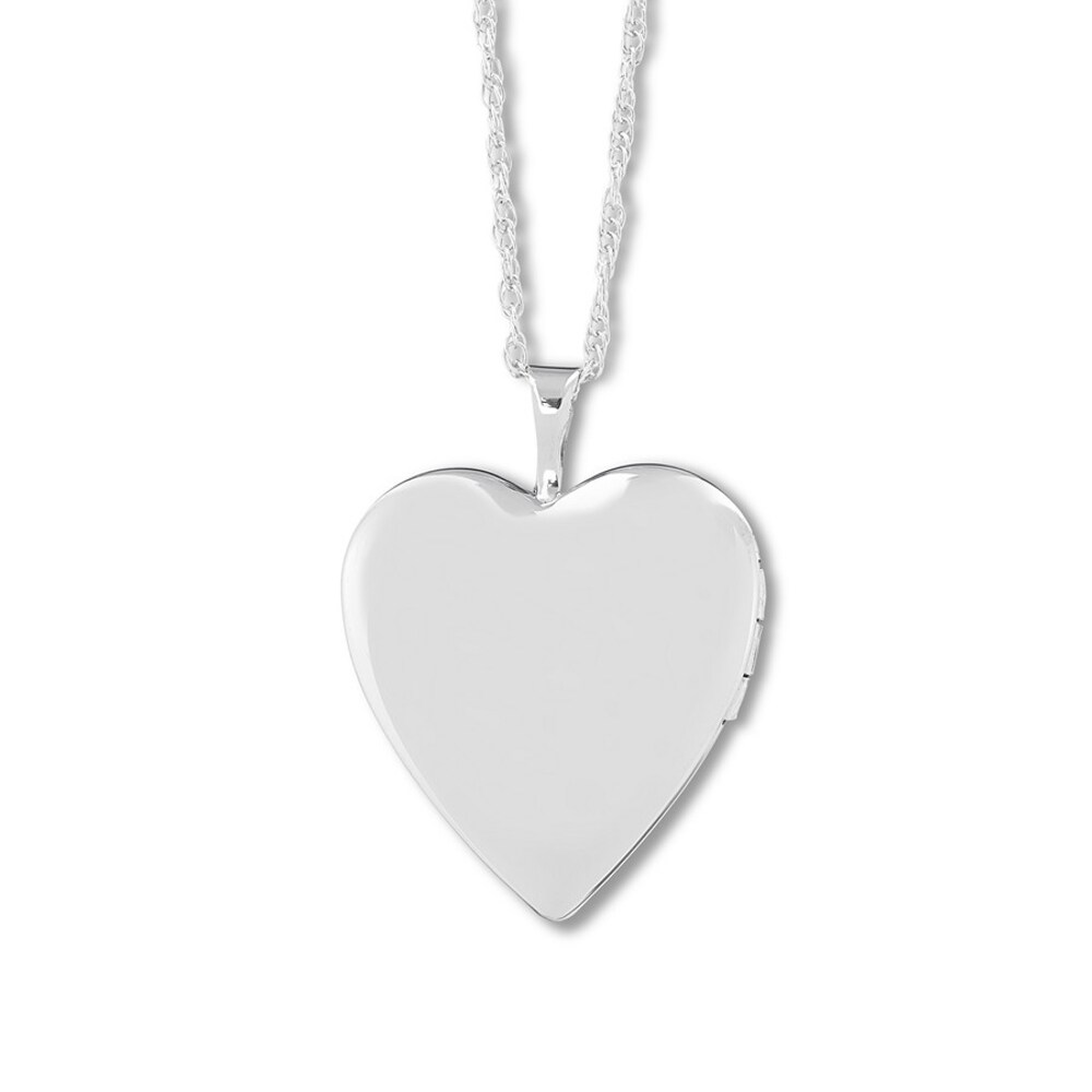 Heart Lock Locket Sterling Silver BN2RLkr1