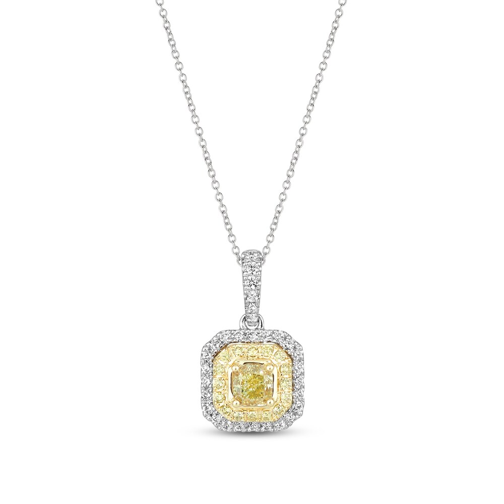 Le Vian Sunny Yellow Diamond Necklace 3/4 ct tw 14K Two-Tone Gold BUfwsf8Z