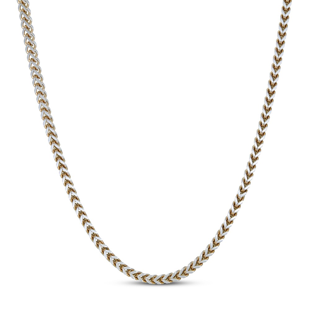 Necklace Yellow Ion-Plated Stainless Steel 24" CDQOQkFa