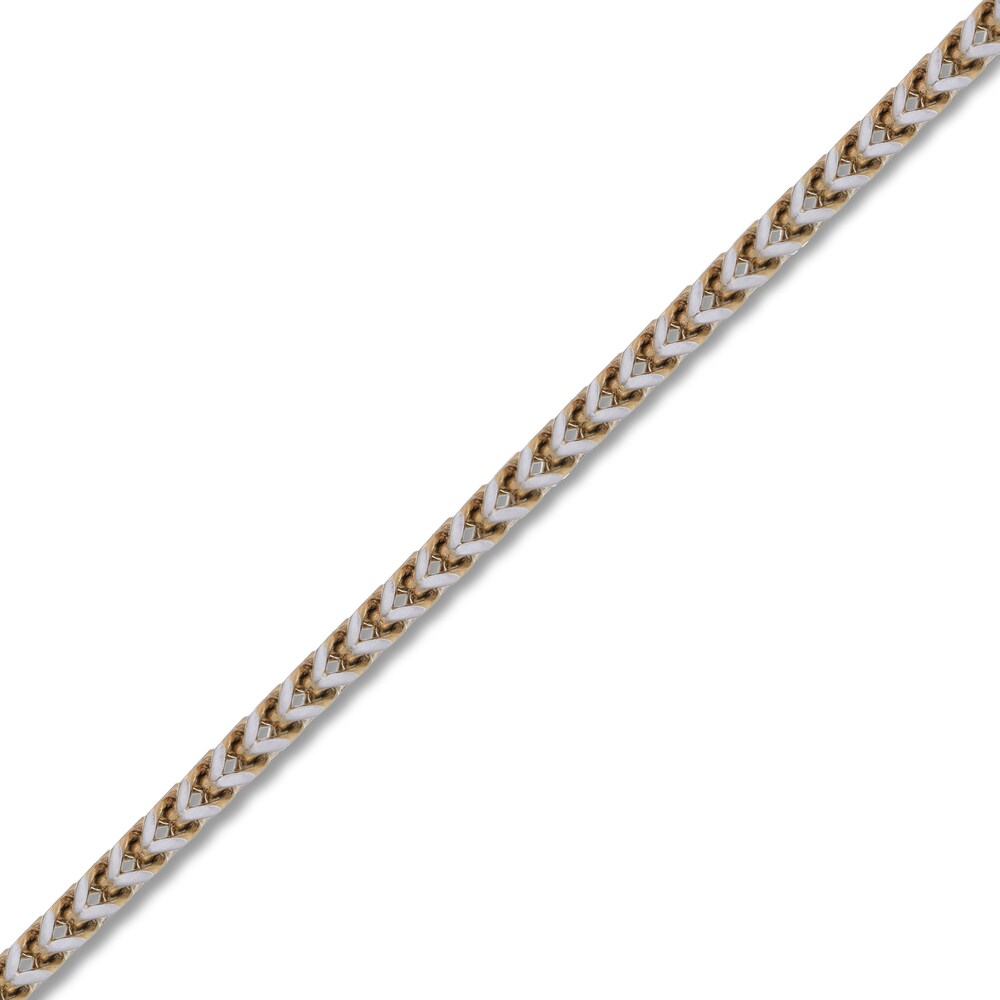 Necklace Yellow Ion-Plated Stainless Steel 24\" CDQOQkFa