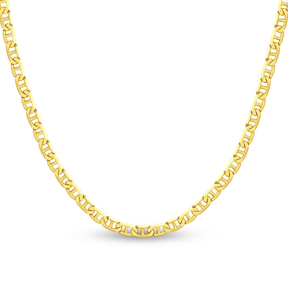 Mariner Chain Necklace 14K Yellow Gold 30" F8hNmtBA