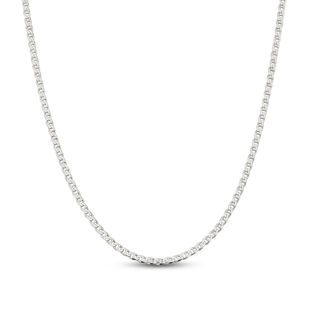Cuban Link Chain Necklace Sterling Silver GCXhCj6s