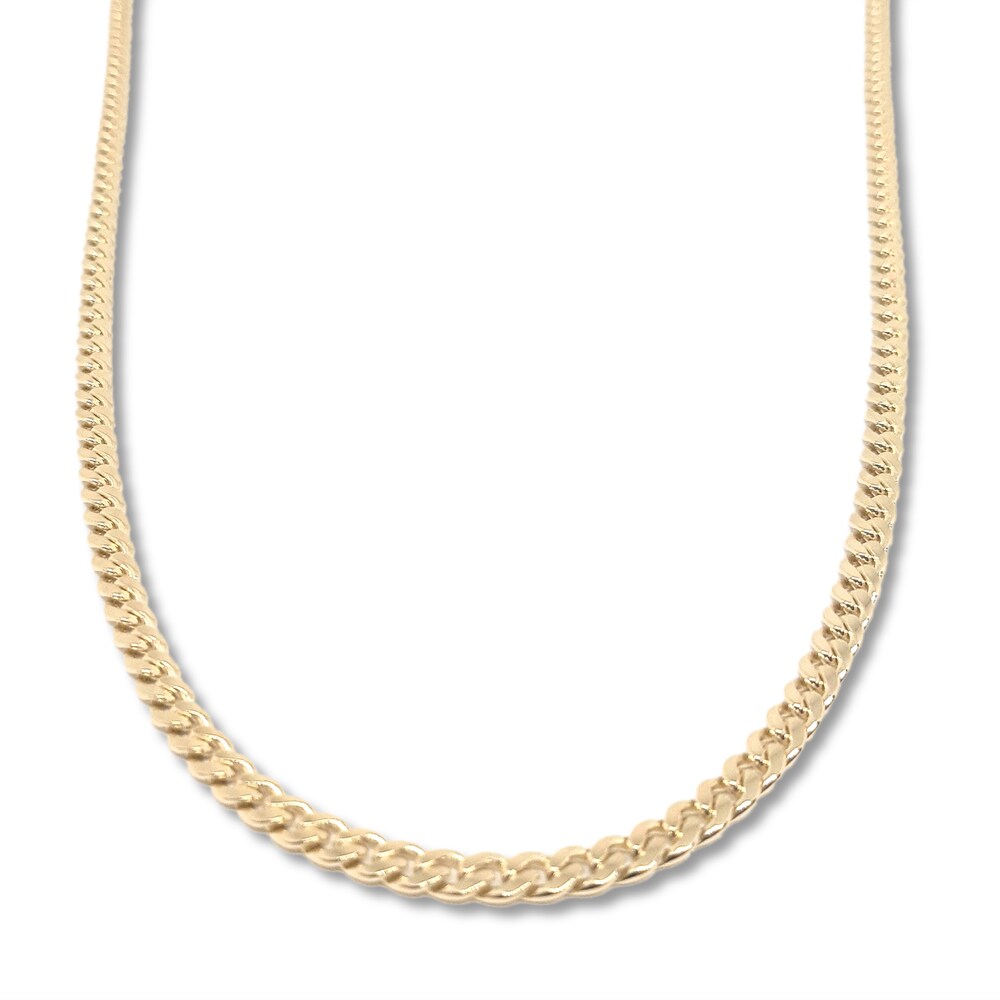 Cuban Link Necklace 14K Yellow Gold 20\" JXPpLG63