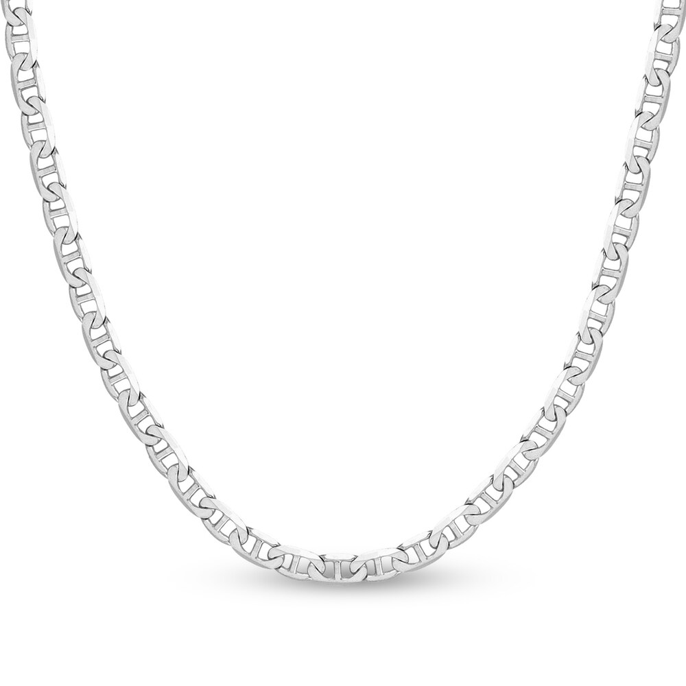 Mariner Chain Necklace 14K White Gold 20\" P2Hjs3pZ