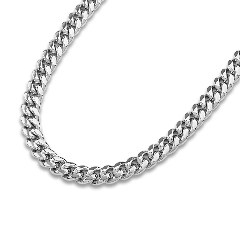 Curb Chain Necklace Stainless Steel 22\" 12.7mm RKDylajr