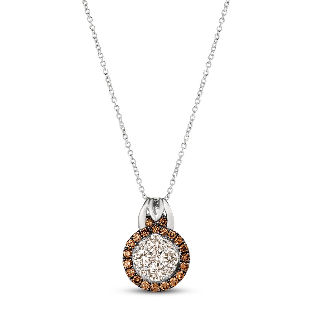 Le Vian Diamond Necklace 7/8 ct tw 14K Vanilla Gold ROu5n964
