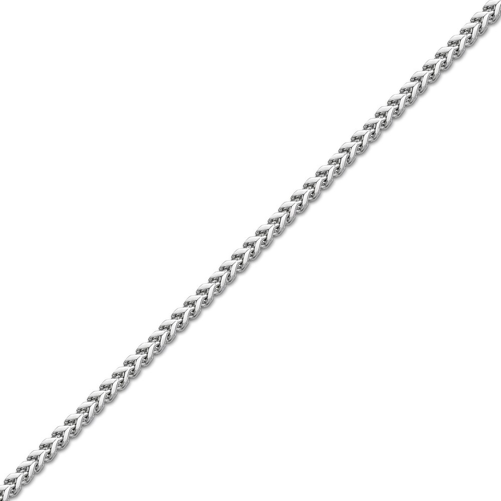 Foxtail Chain Necklace Ion-Plated Stainless Steel 22\" Tnyo87SG