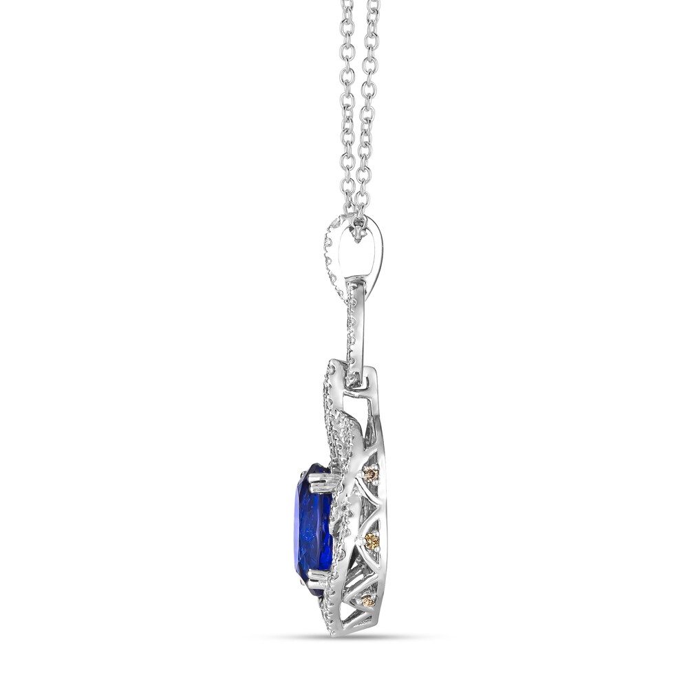 Le Vian Natural Tanzanite Necklace 7/8 ct tw Diamonds 18K Vanilla Gold VpEfgguq