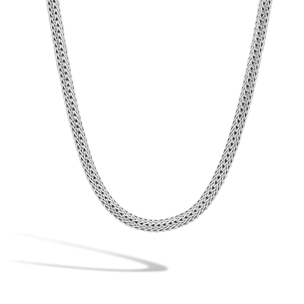 John Hardy Classic Chain Necklace Sterling Silver 20\" XZe4xGms