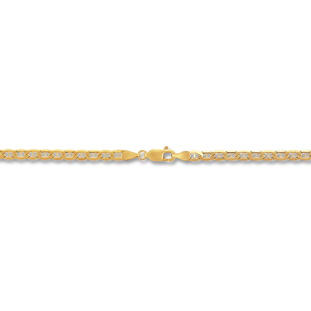 Crucifix Chain Necklace 10K Two-Tone Gold YgDANfta