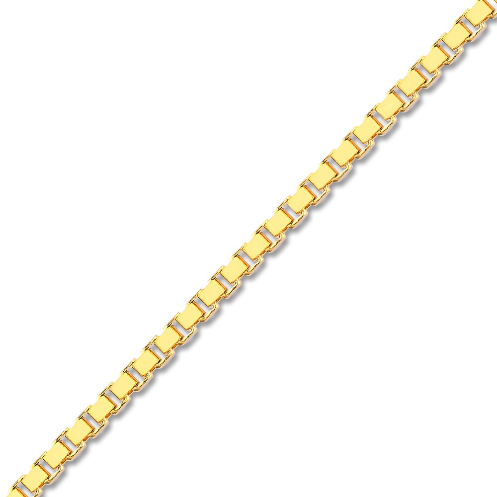 Box Chain 14K Yellow Gold 20\" Length ZjlZ4sW9