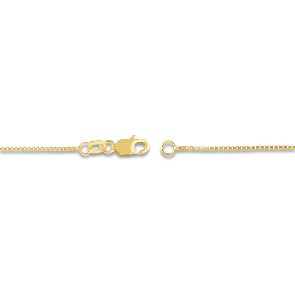 Box Chain 14K Yellow Gold 20\" Length ZjlZ4sW9