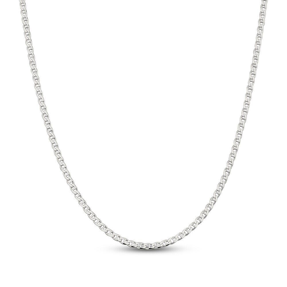 Cuban Link Chain Necklace Sterling Silver aE9QiD69
