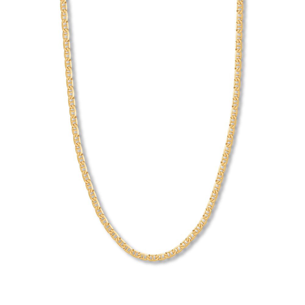 22" Mariner Chain 14K Yellow Gold Appx. 4.4mm aVShMA3F