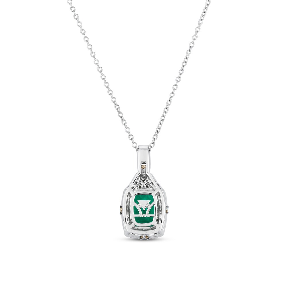 Le Vian Emerald Necklace 1/4 ct tw Diamonds 14K Vanilla Gold apjCKWvk