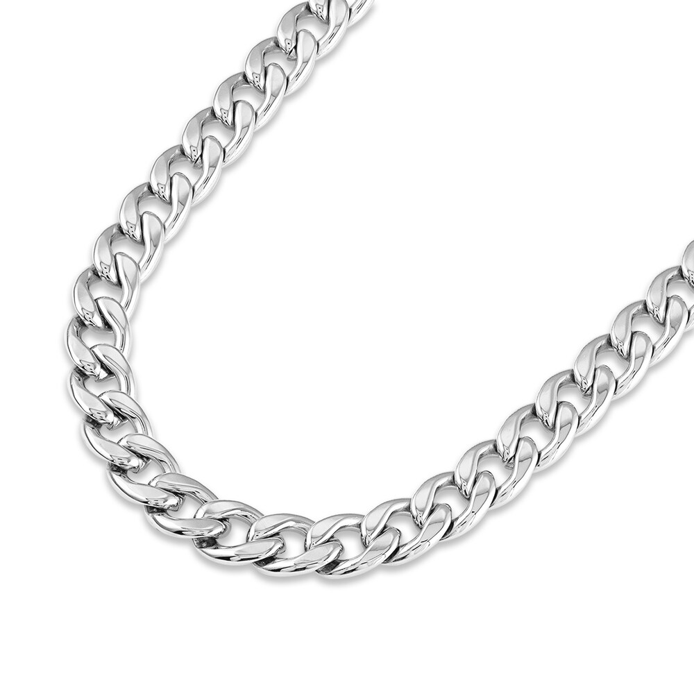 Curb Chain Necklace Stainless Steel bV9Am5WI