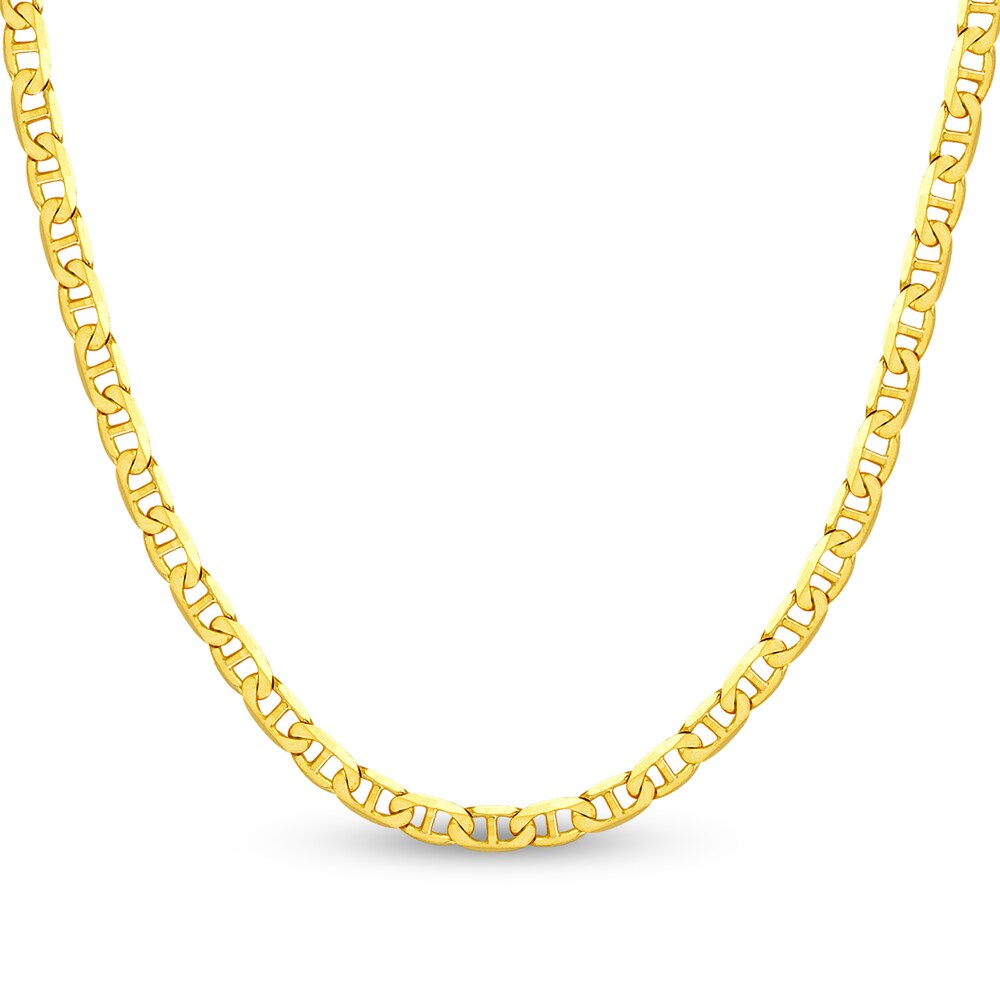 Mariner Chain Necklace 14K Yellow Gold 20" cRYbZhxr