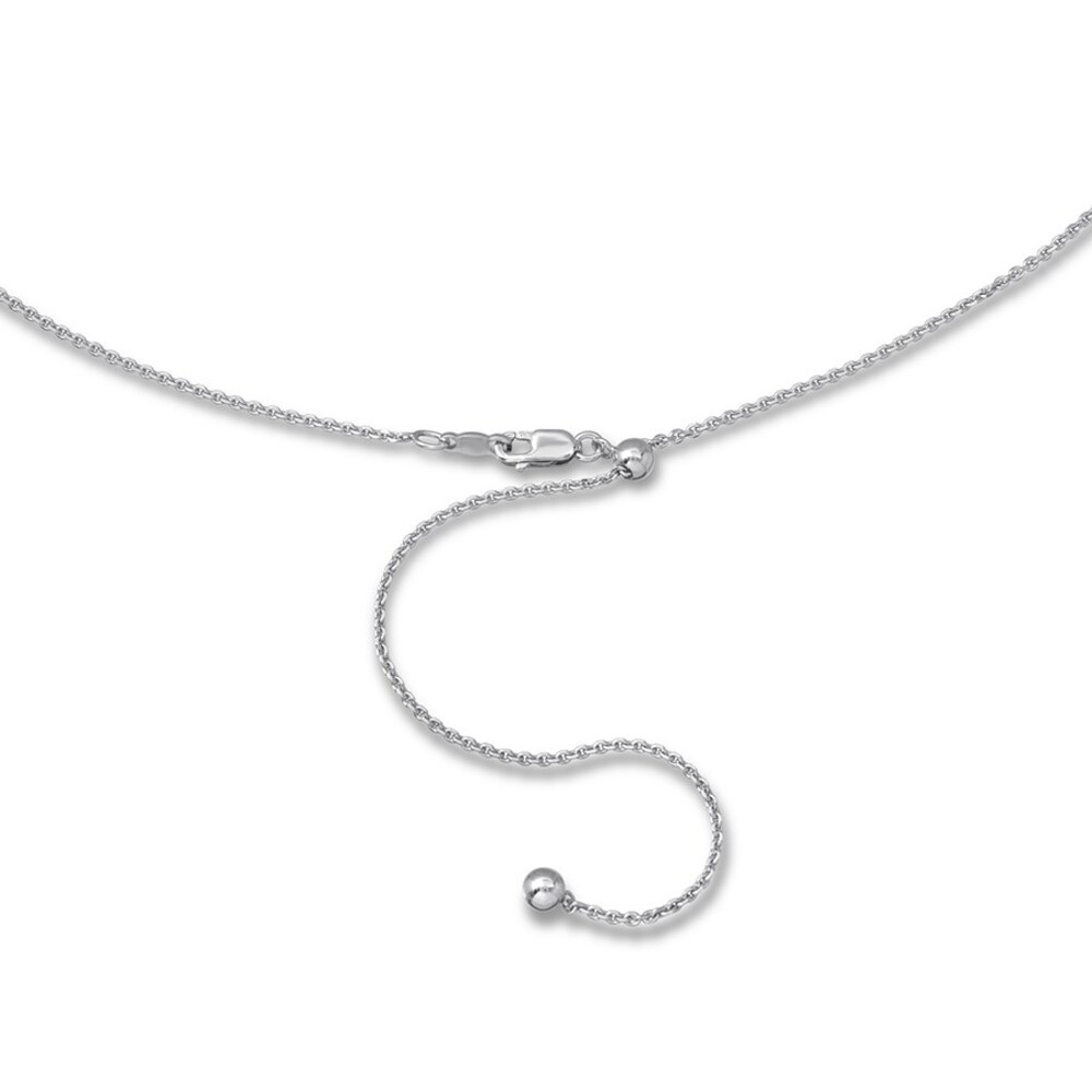 Forzatina Chain Necklace Sterling Silver 24\" Adjustable g26A2tig