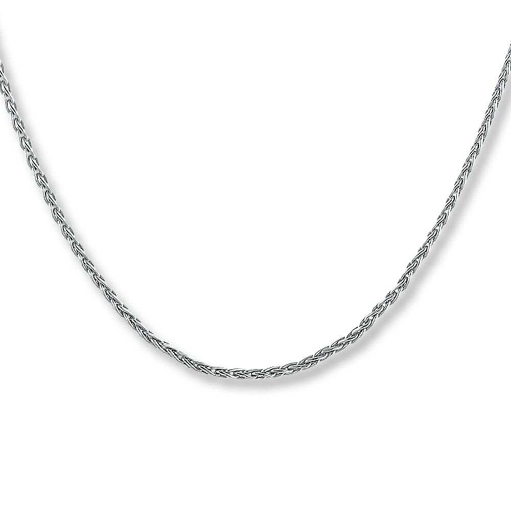 Spiga Chain Sterling Silver 20" Length h73pfAV7