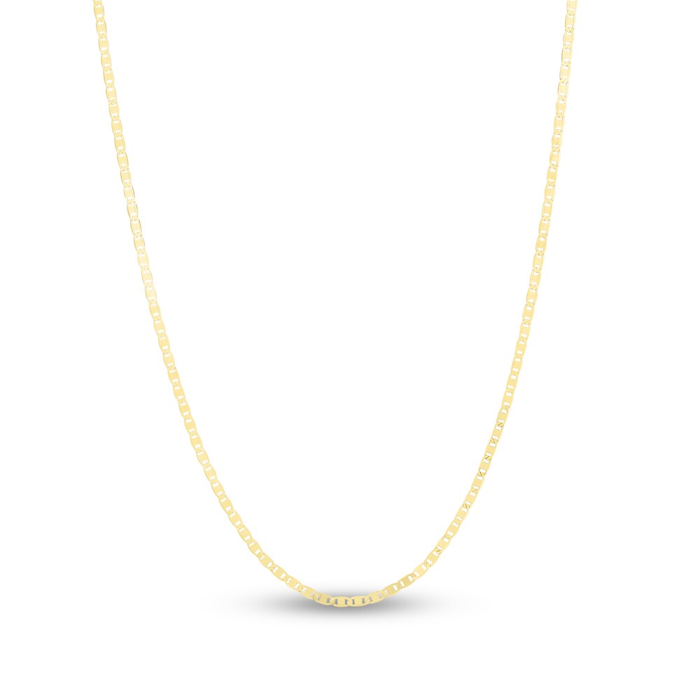 Mariner Chain Necklace 14K Yellow Gold 18" hoyyjGur