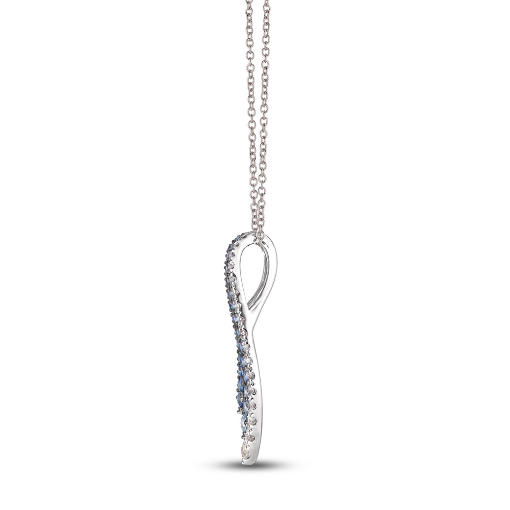 Le Vian Natural Sapphire Necklace 14K Vanilla Gold jhYvNLd9