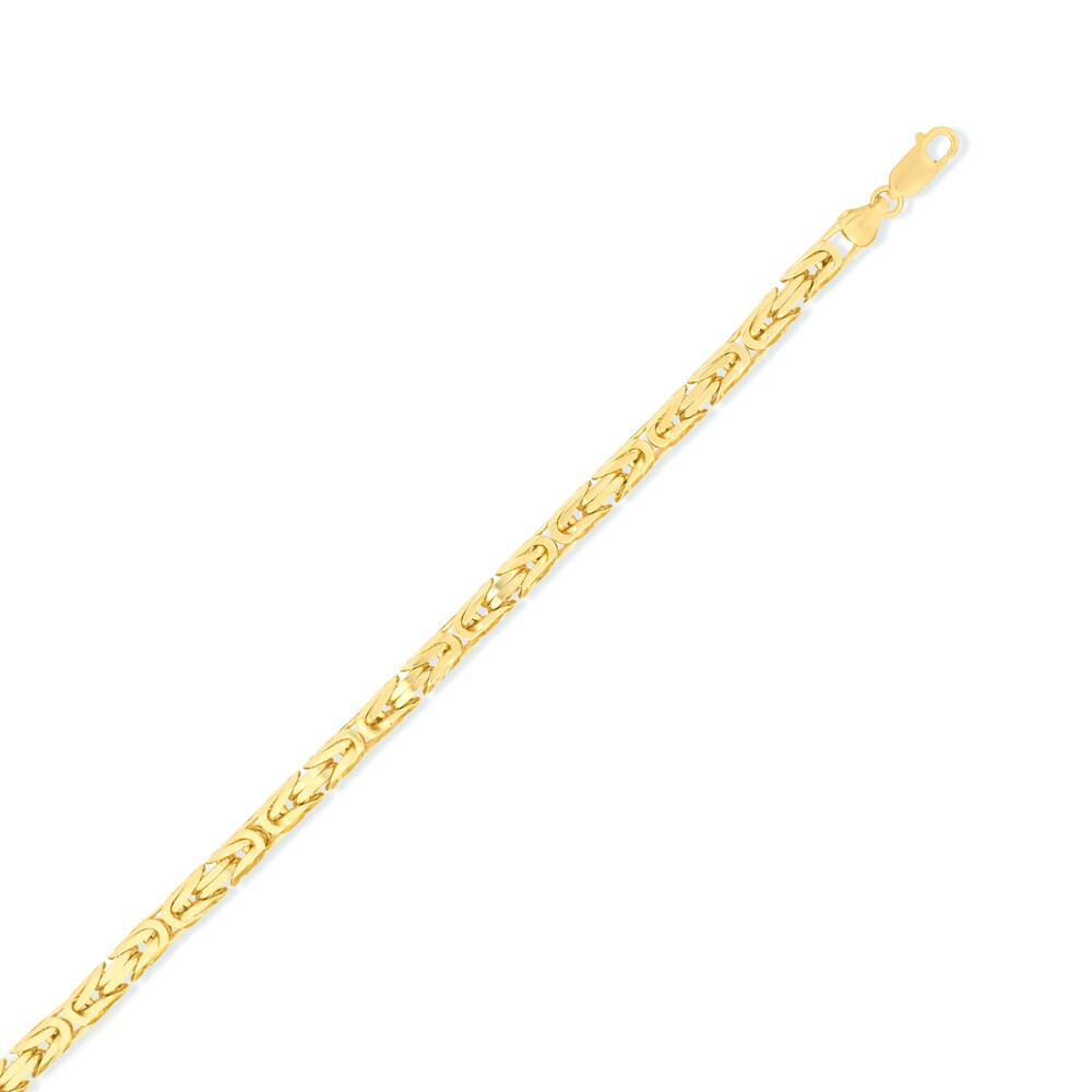 Byzantine Chain Necklace 14K Yellow Gold 22\" kWt8lKa2